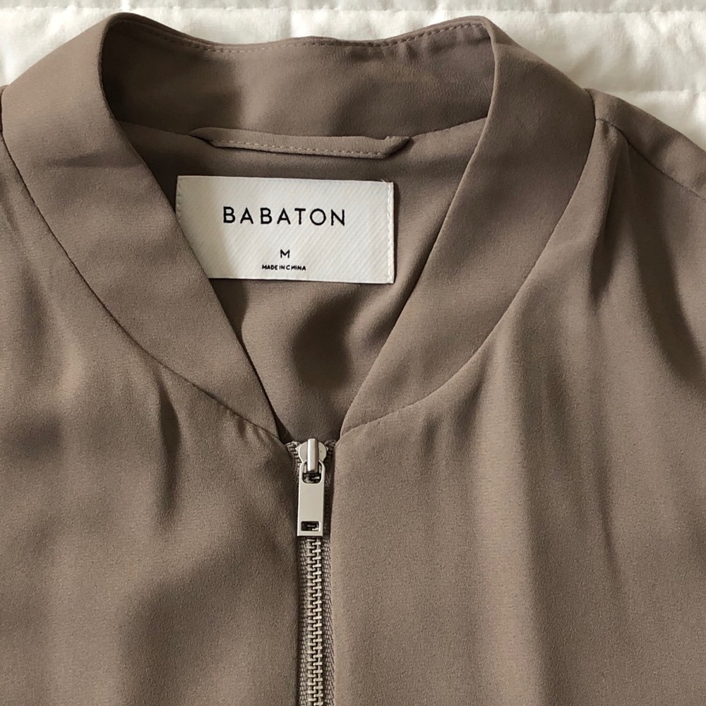 Aritzia Zippered Bomber Jacket